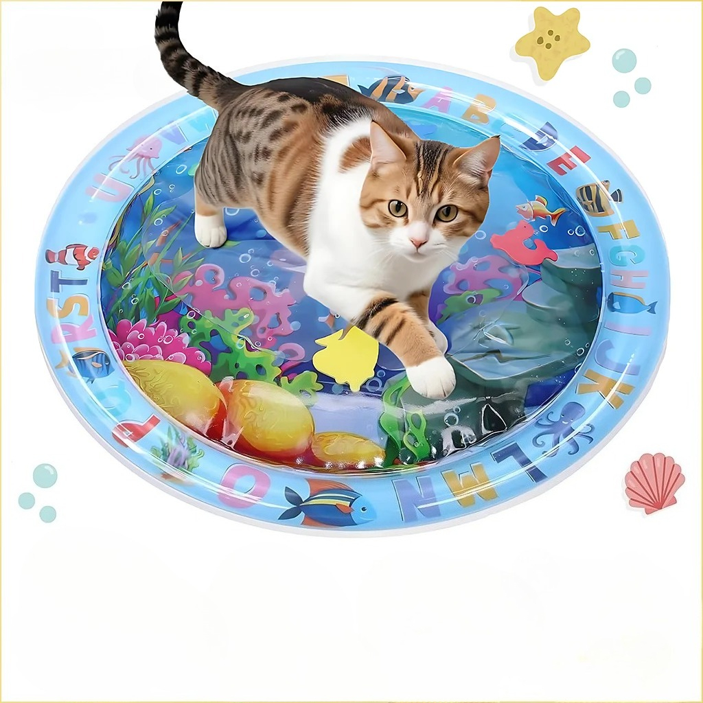 Slip Slide Water Mat - Water Sensory Play Mat Thickened Inflatable