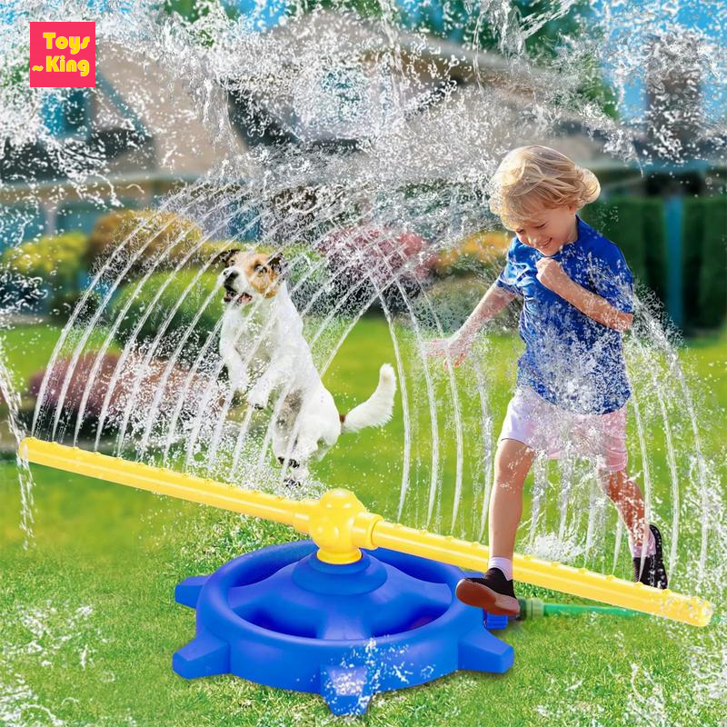 Kids Outdoor Yard Tools - 360 Degree Water Spray Sprinkler Rotating