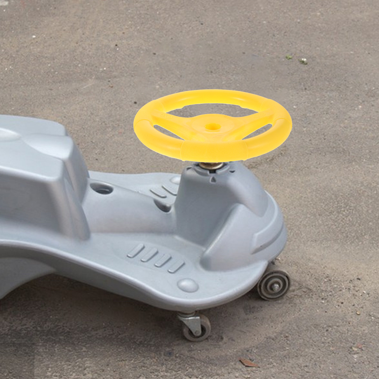 Kids Outdoor Car - Children Accessory Plastic Steering Wheel For