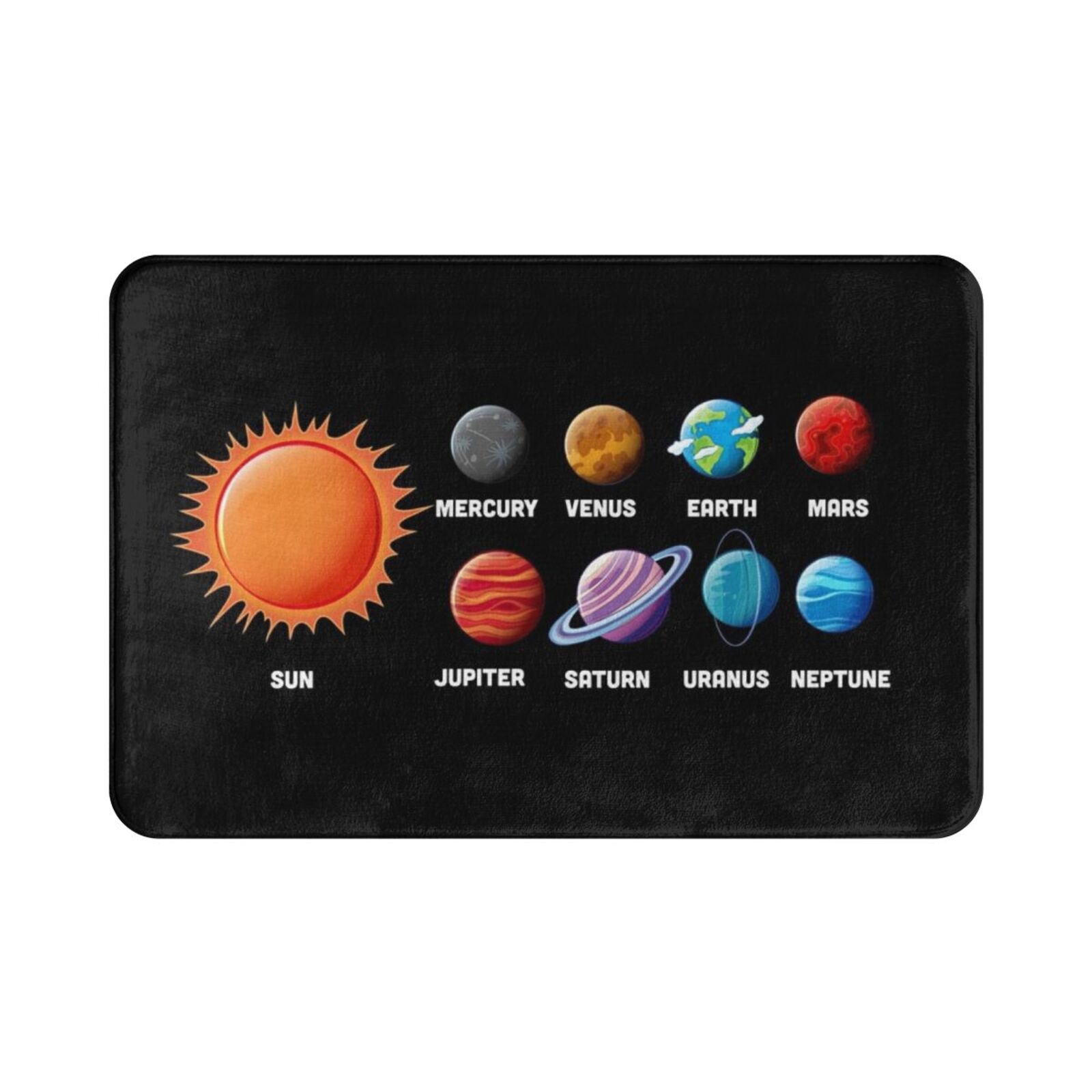 Solar System Planets With Name - Kids Outdoor Floor Cushions recension och pris