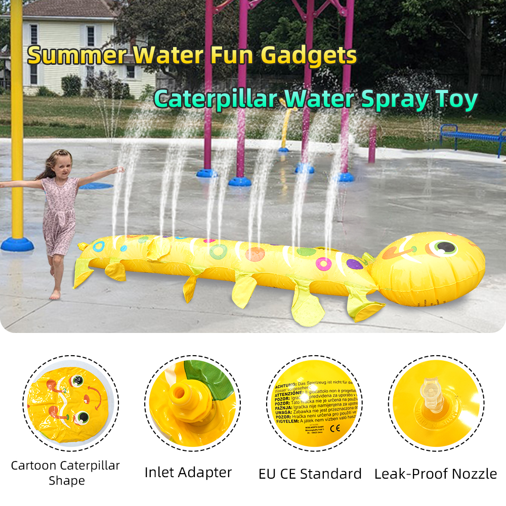 Caterpillar Sprinkler Pad Spla - Slip Slide Water Mat recension och pris