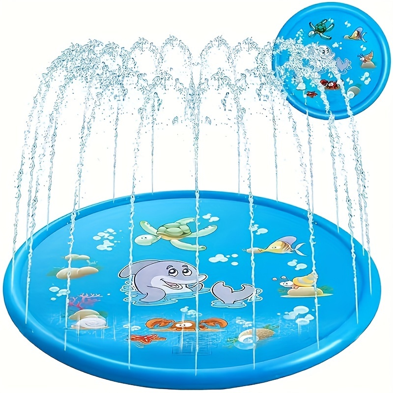 Children Play Spray Mat 100cm  - Slip Slide Water Mat recension och pris