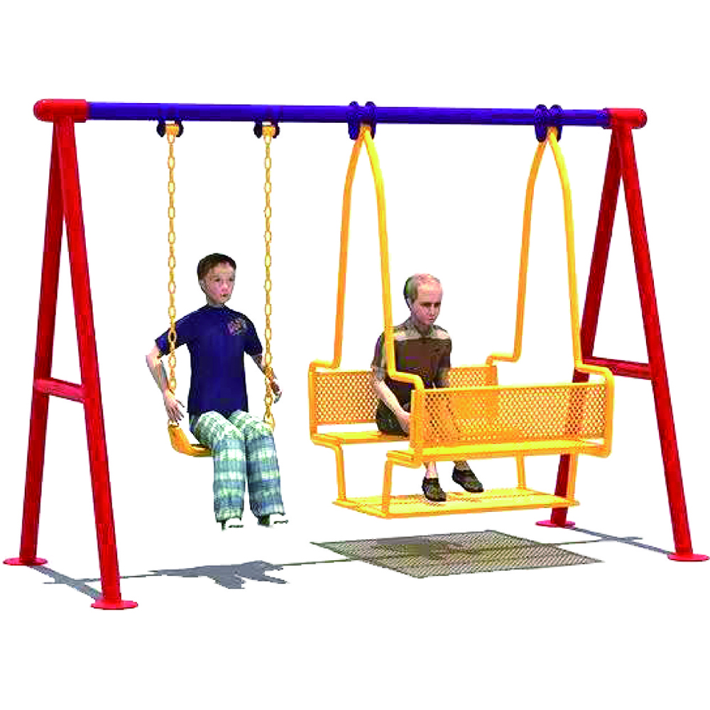 Heavy Duty Big Swing Sets Adul - Kids Outdoor Furniture Set recension och pris