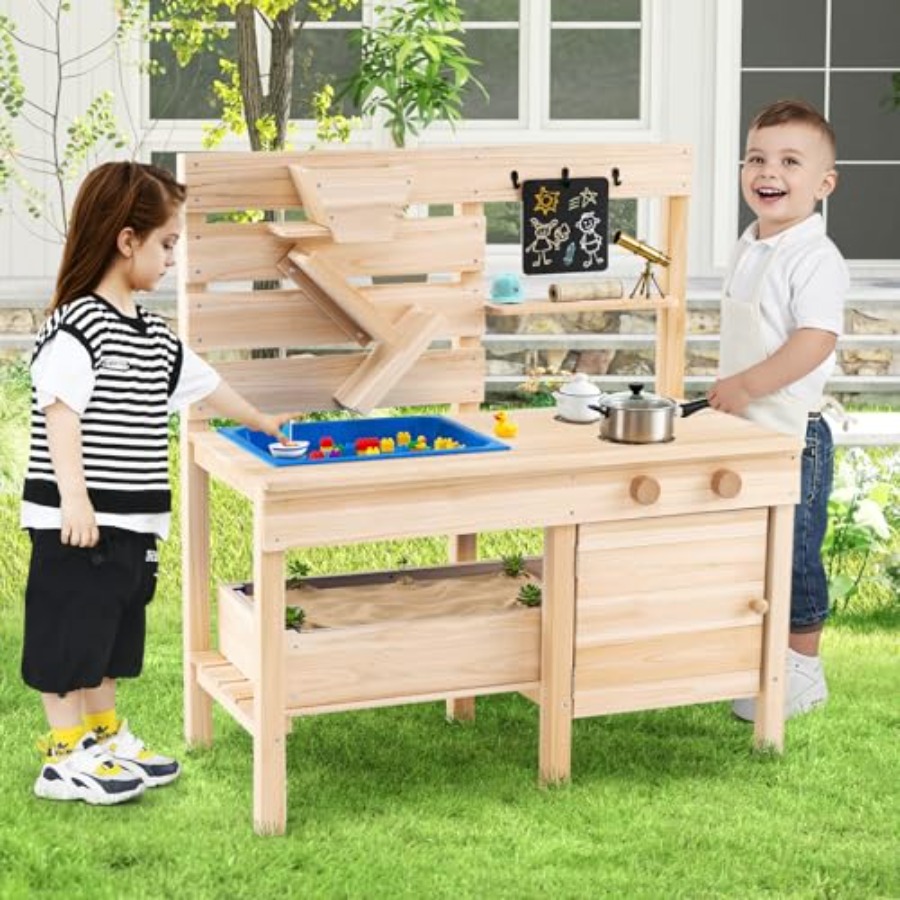 Outdoor mud kitchen for kids a - Kids Outdoor Mud Kitchen recension och pris