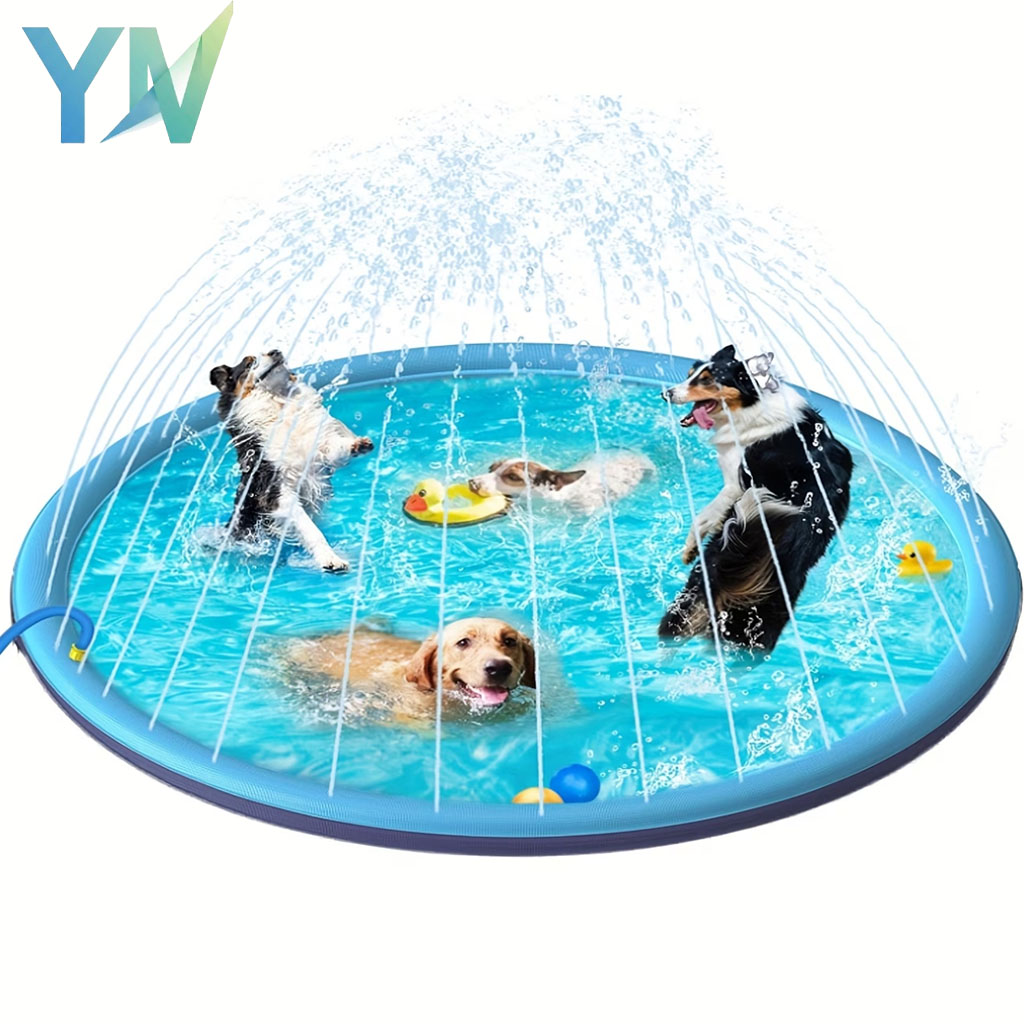100/150/200cm Summer Pet Sprin - Slip Slide Water Mat recension och pris
