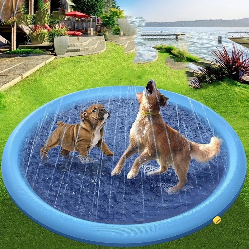 100/150/200cm Summer Pet Sprin - Slip Slide Water Mat recension och pris
