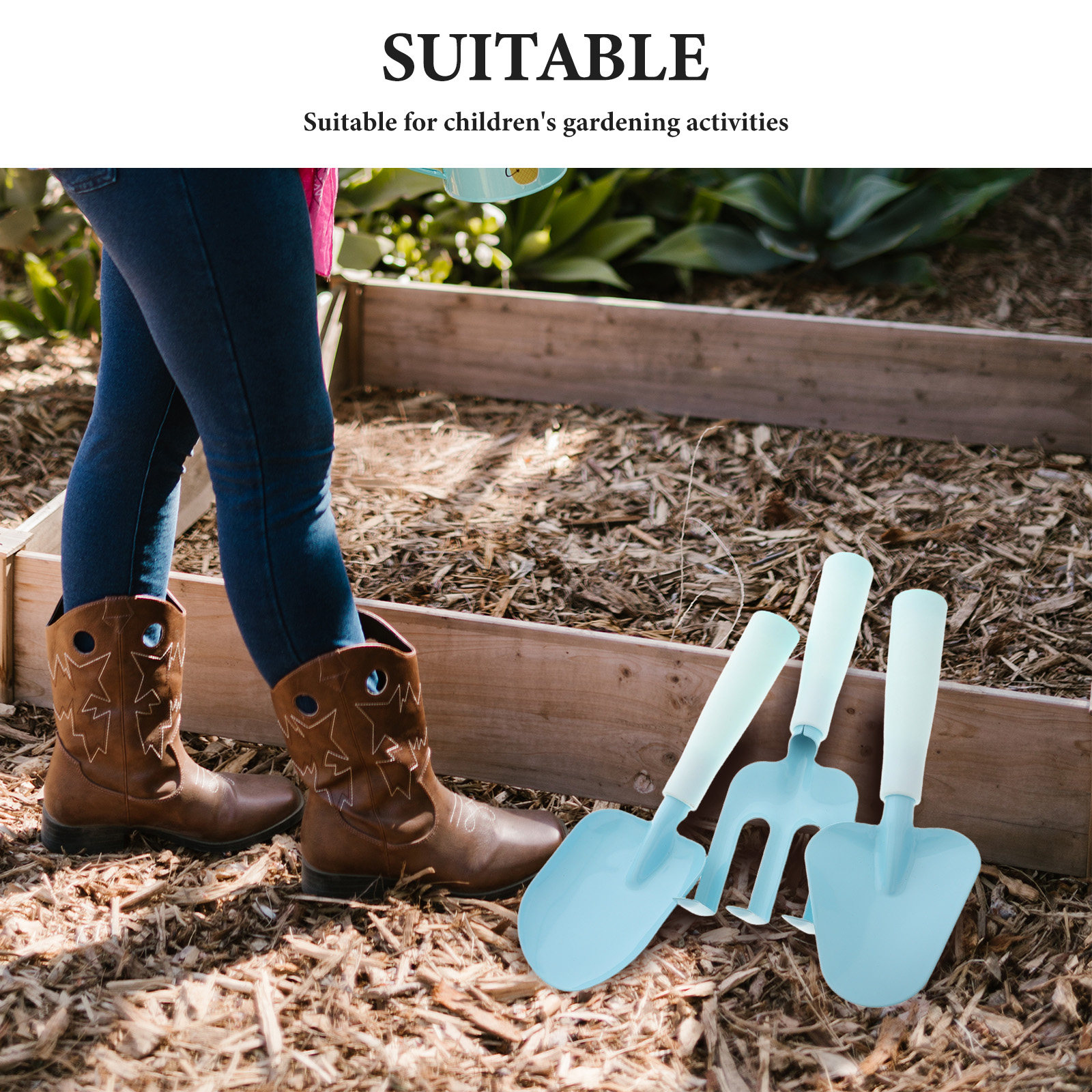 1Set Children's Gardening Set  - Kids Outdoor Yard Tools recension och pris