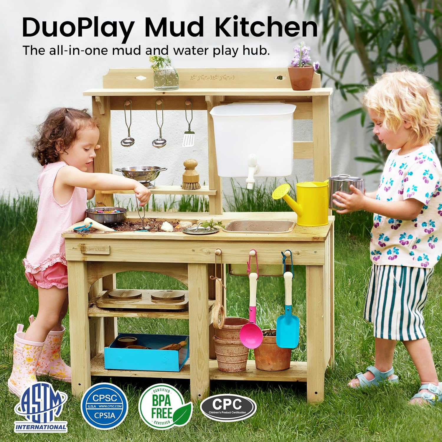 Outdoor Mud Kitchen for Kids,  - Kids Outdoor Mud Kitchen recension och pris