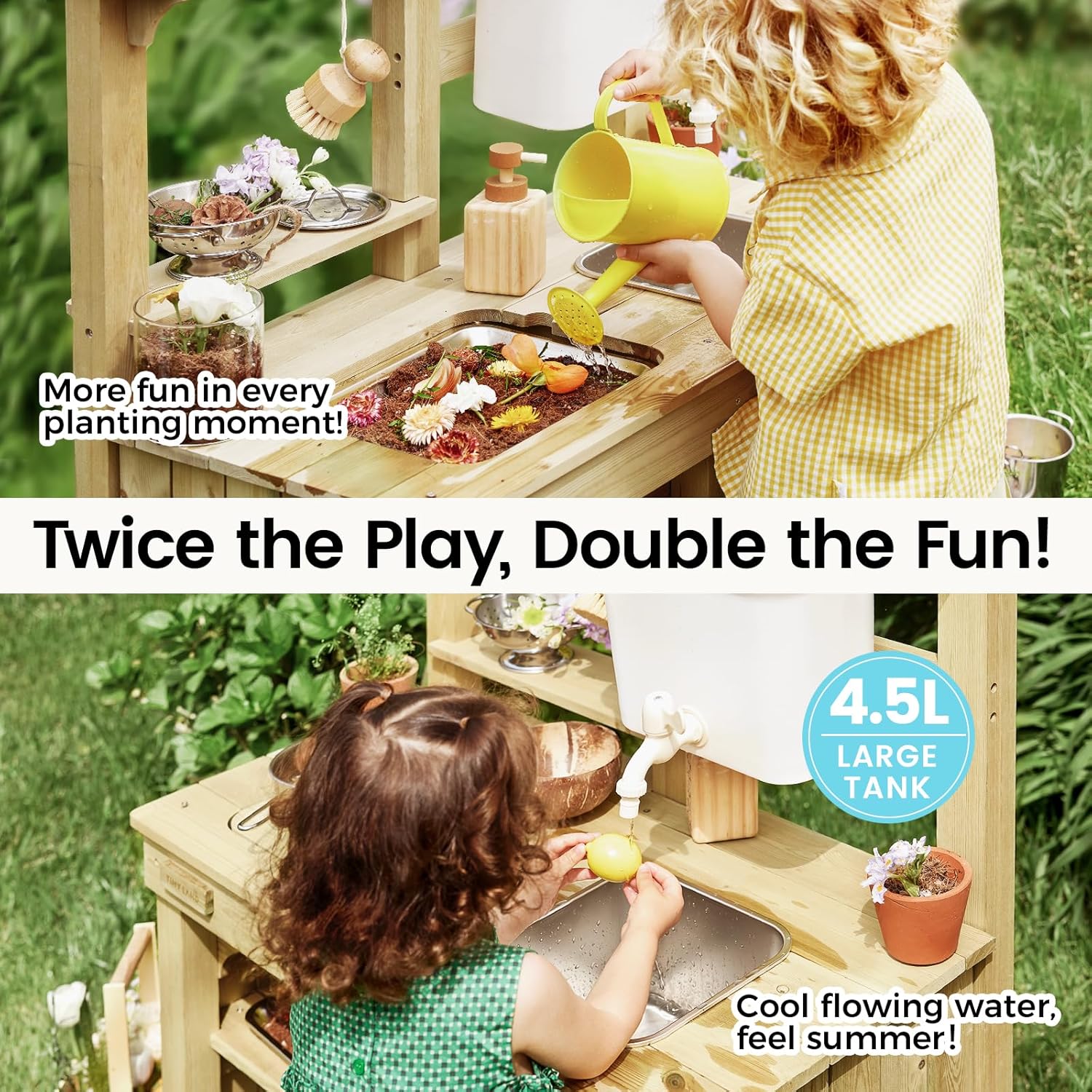 Outdoor Mud Kitchen for Kids,  - Kids Outdoor Mud Kitchen recension och pris