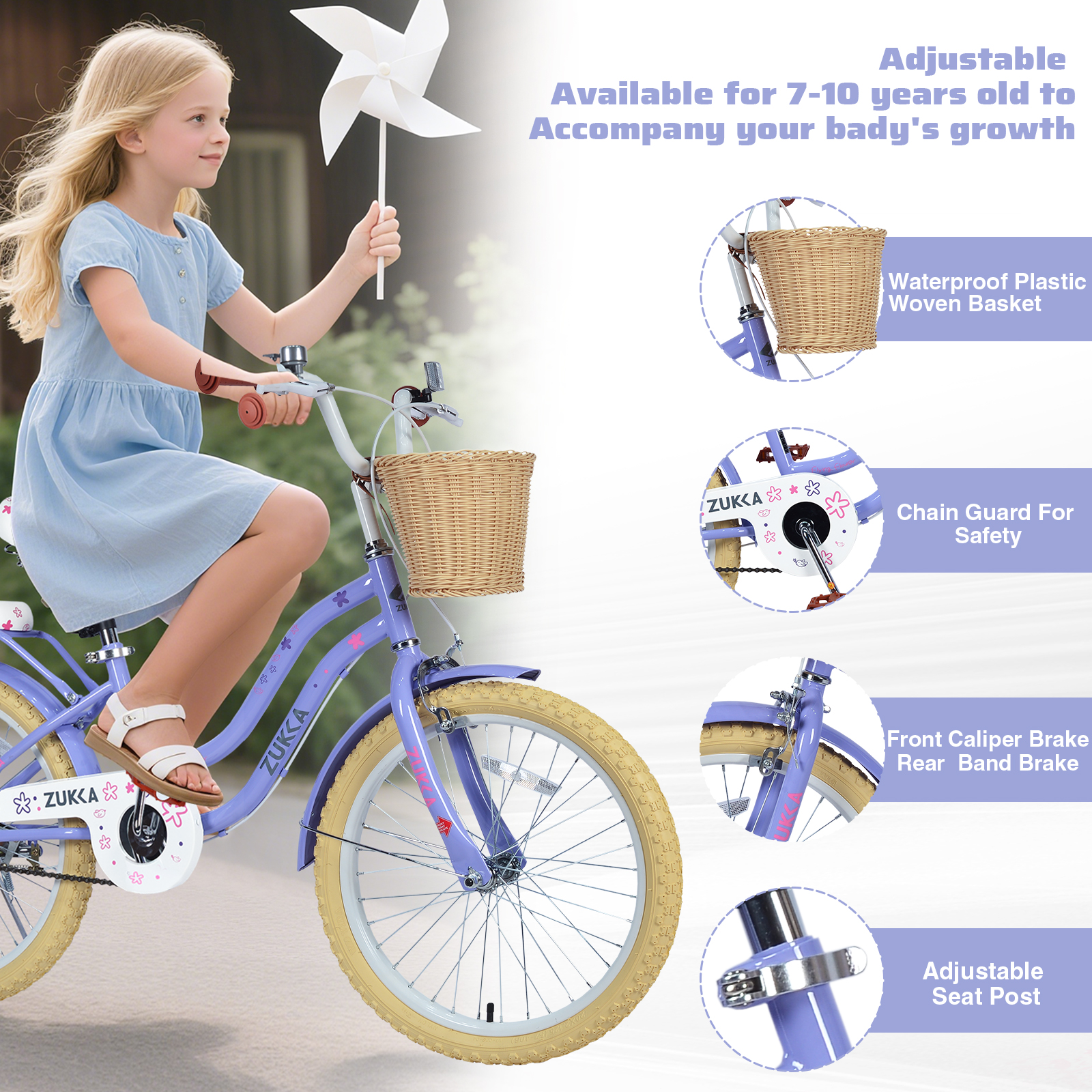 Kids Bike with Training Wheels - Kids Outdoor Ride On recension och pris