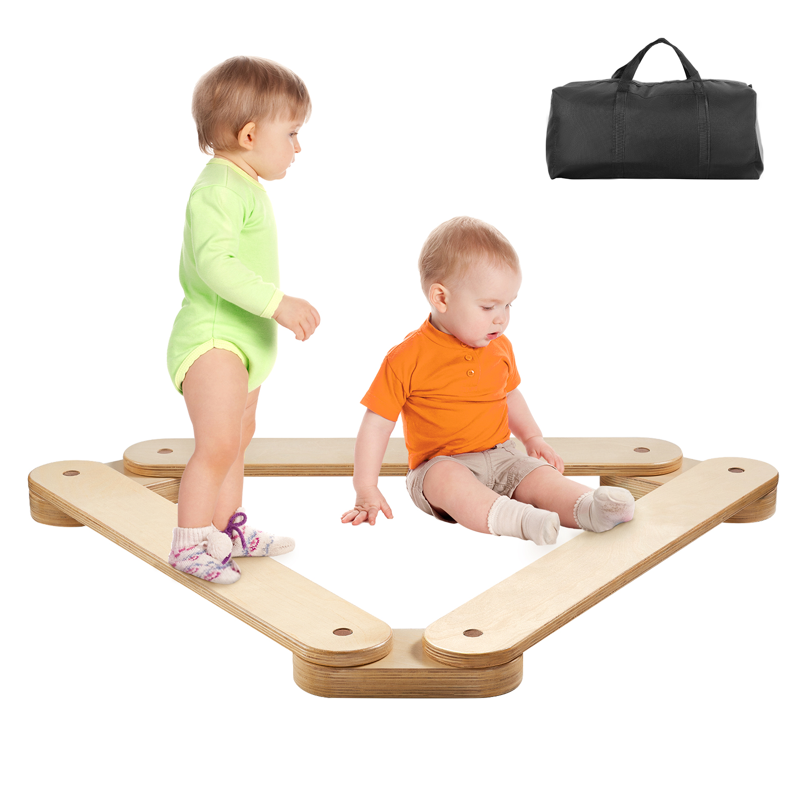 SucceBuy Balance Beam Stepping - Kids Outdoor Balance Beam recension och pris