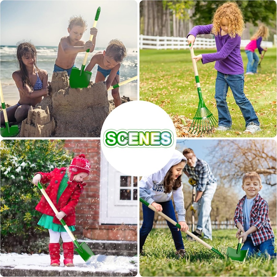 Kids Gardening Tools Set - 7pc - Kids Outdoor Yard Tools recension och pris