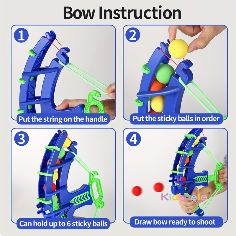 Foam Ball Shooting Toy Bow – S - Kids Outdoor Lounge Set recension och pris