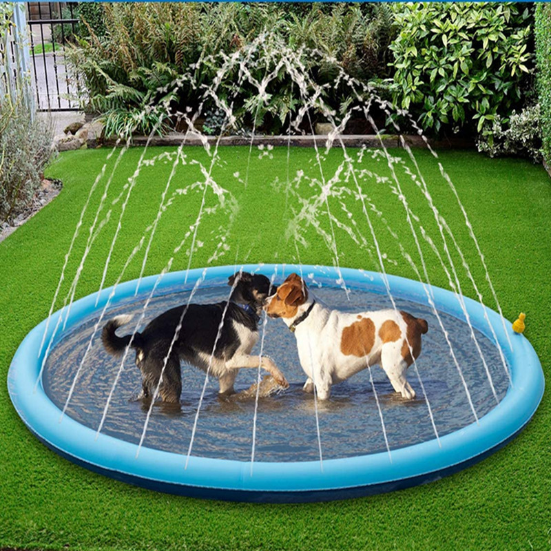 Summer Pet Swimming Pool Infla - Slip Slide Water Mat recension och pris