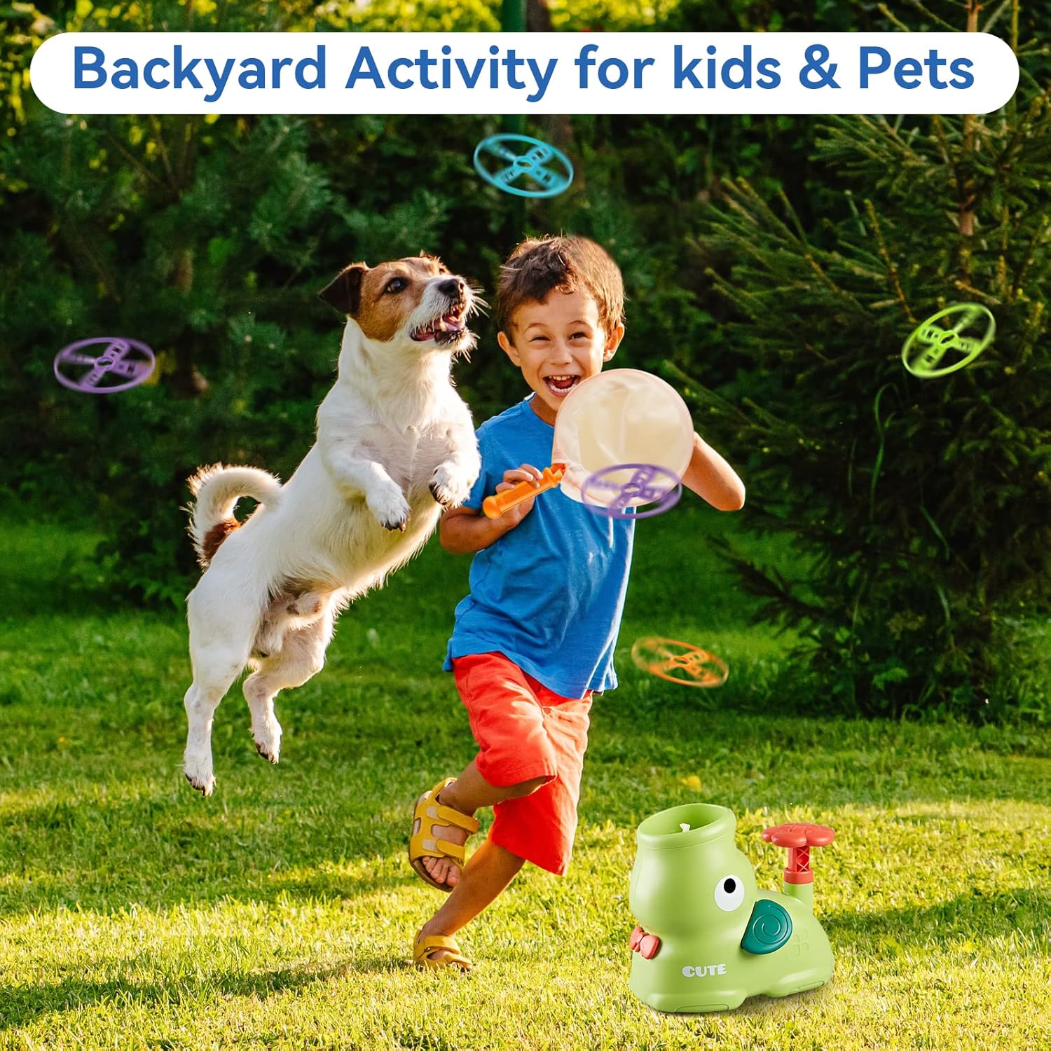 Flying Disc Launcher Outdoor G - Kids Outdoor Ideas recension och pris