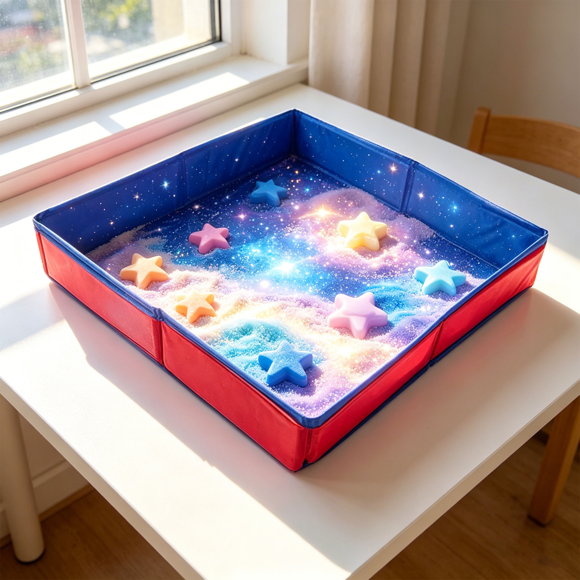 Sandbox for Kids Sand Table Ch - Kids Outdoor Sensory Table recension och pris
