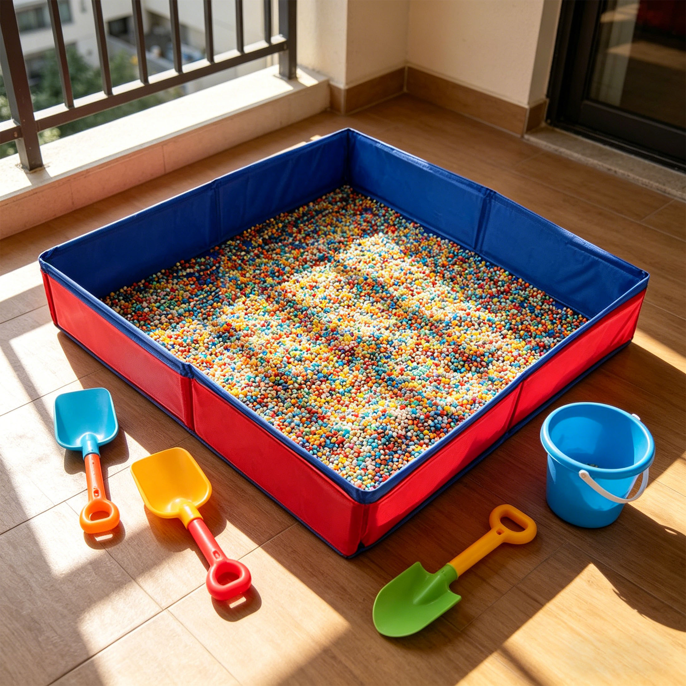 Sandbox for Kids Sand Table Ch - Kids Outdoor Sensory Table recension och pris