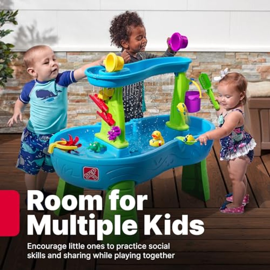 Rain Showers Splash Pond Water - Kids Outdoor Sensory Table recension och pris