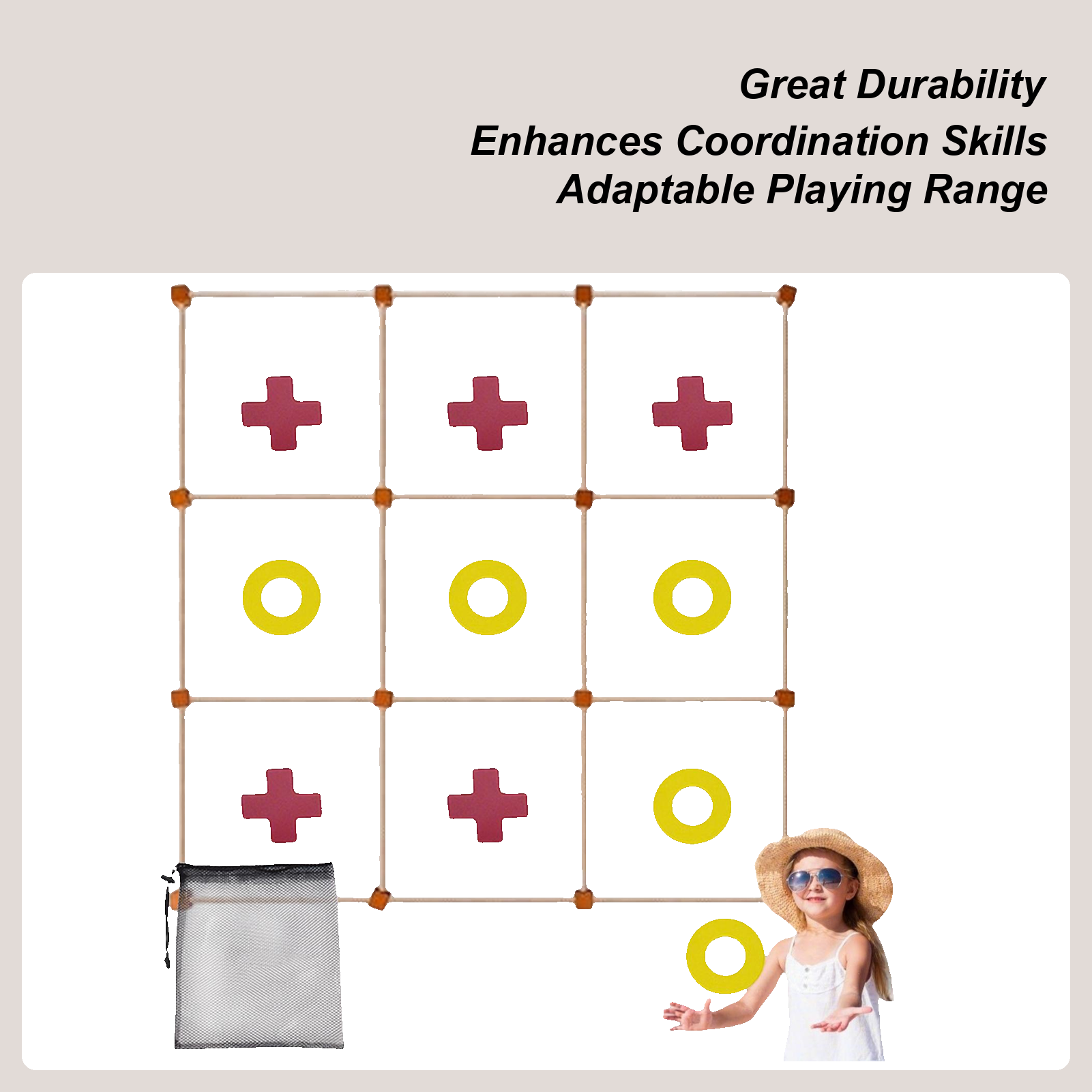 Giant Game Outdoor Yard Lawn G - Kids Outdoor Yard Tools recension och pris