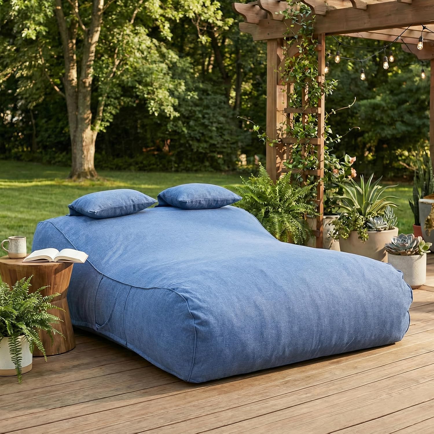 Two Seat Bean Bag Sofa For Adu - Kids Outdoor Bean Bag Chair recension och pris