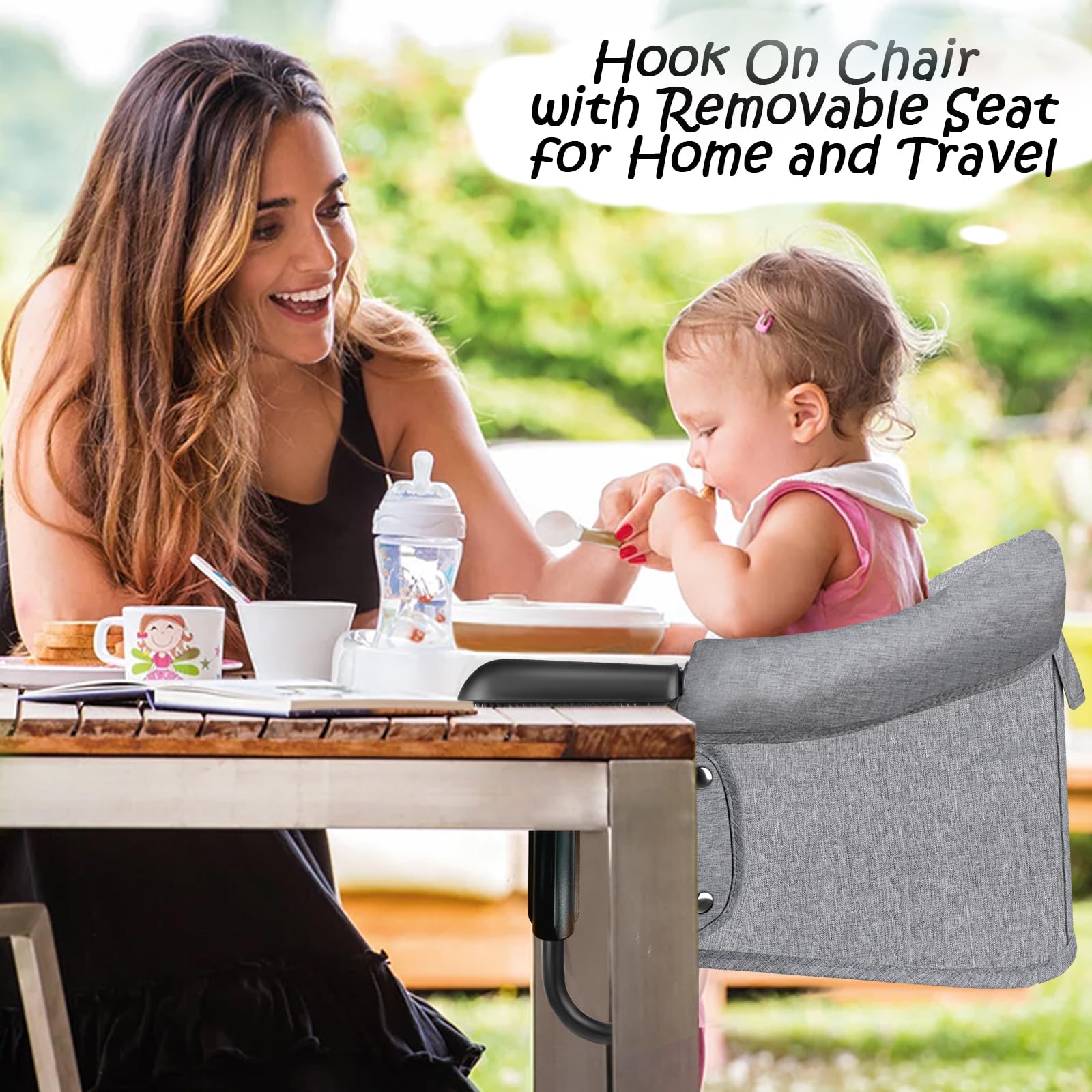 Hook-On Chair Fold-Flat Storag - Kids Outdoor Table And Chairs recension och pris