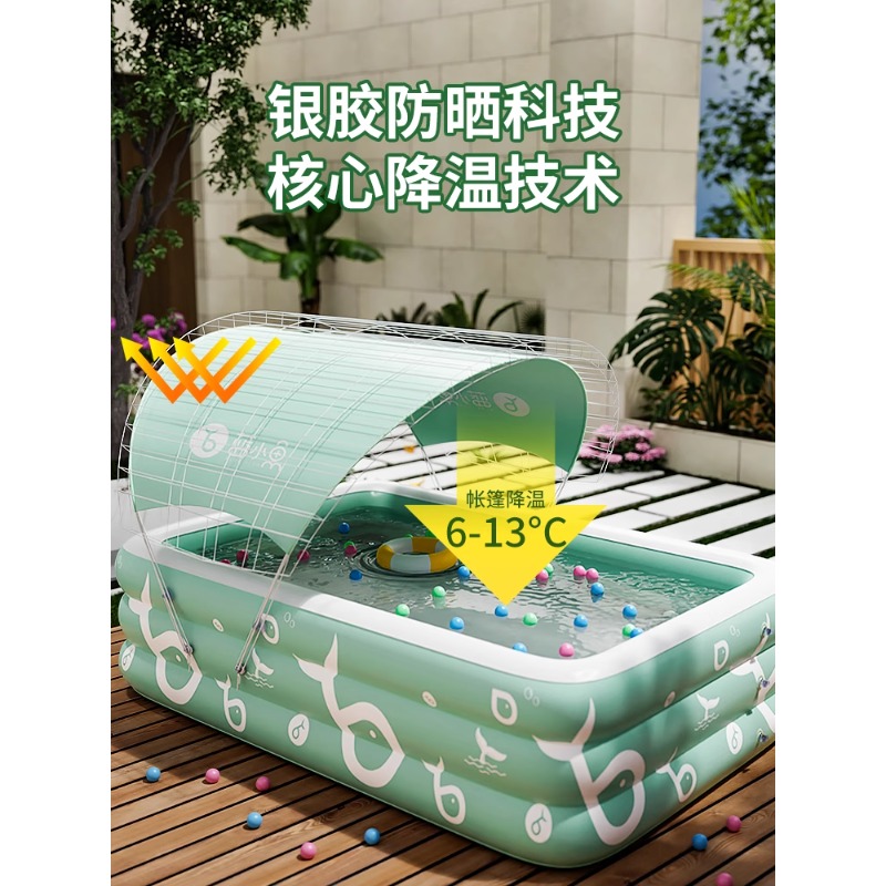 Inflatable Swimming Pool Famil - Kids Outdoor Furniture Set recension och pris