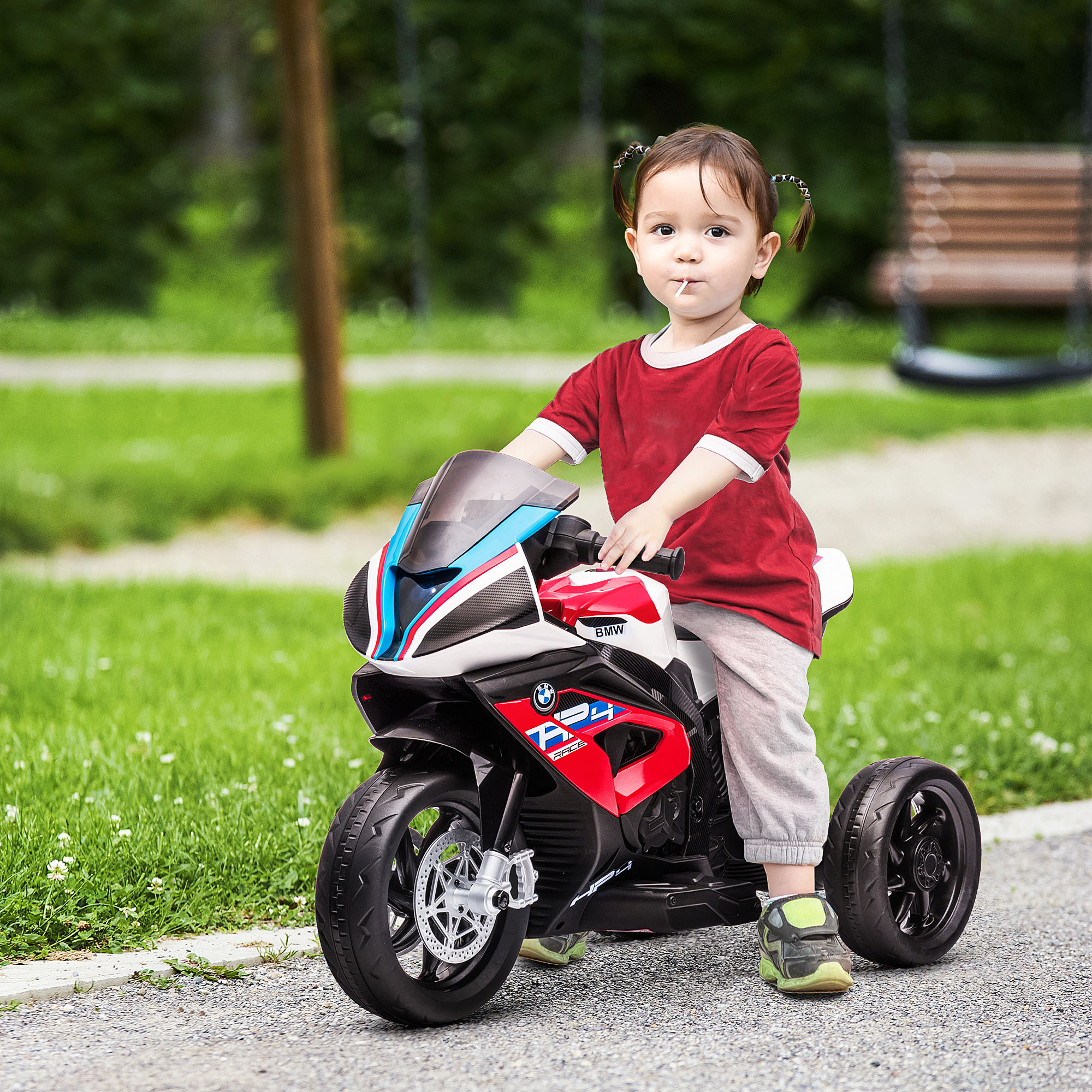 Kids Electric Ride On Toy 6V M - Kids Outdoor Ride On recension och pris