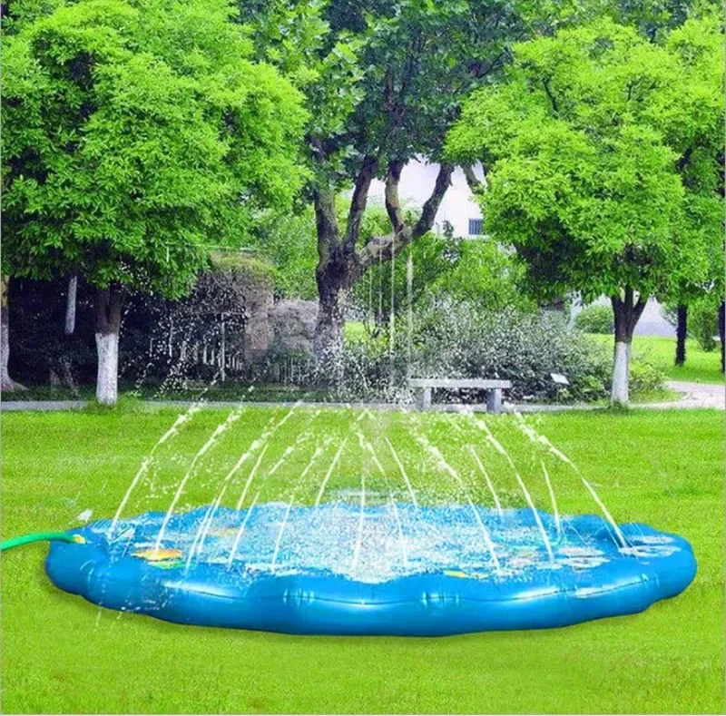 100/170cm Outdoor Kids Sprinkl - Slip Slide Water Mat recension och pris