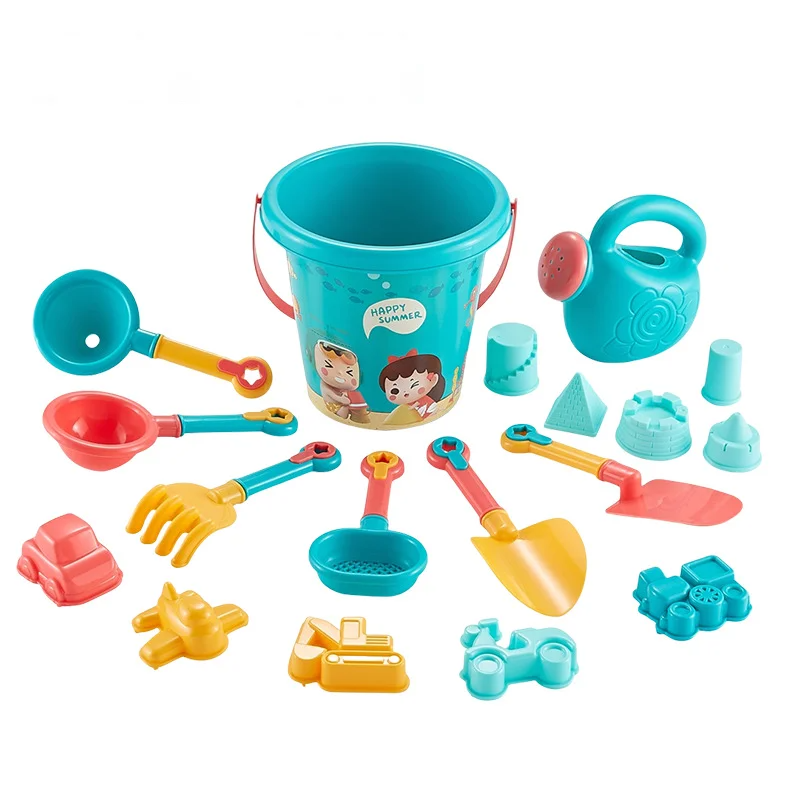 18PCS Beach Toy Set Bucket Sea - Kids Outdoor Mud Kitchen recension och pris