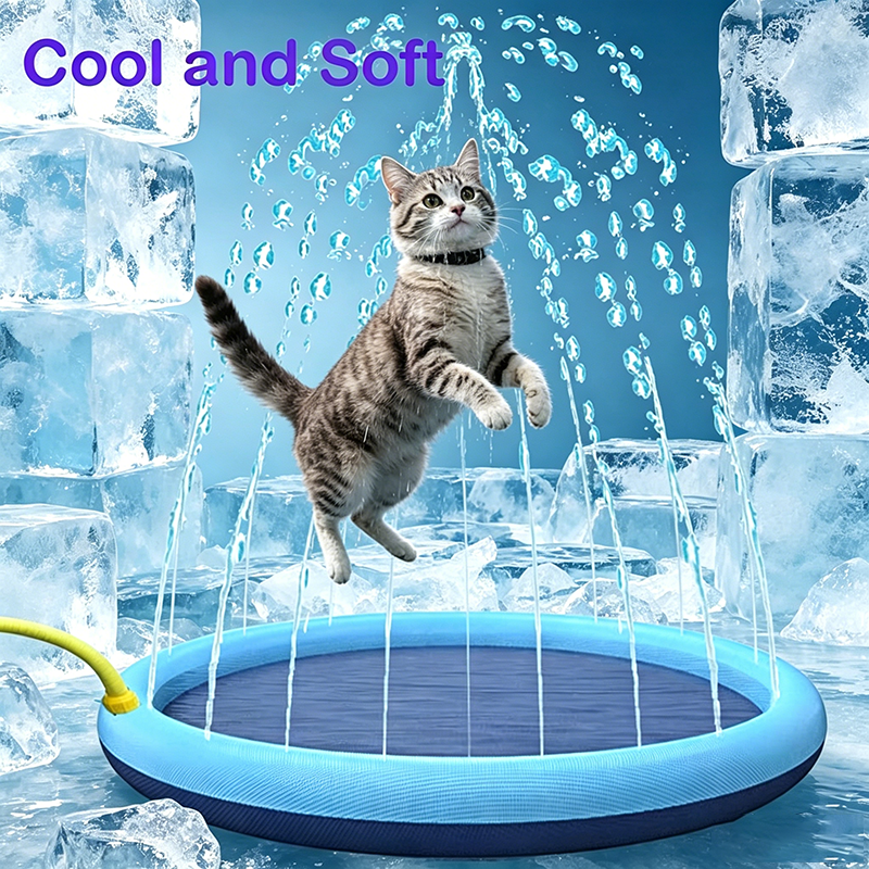 65/100CM Thickened Cat Spray W - Slip Slide Water Mat recension och pris