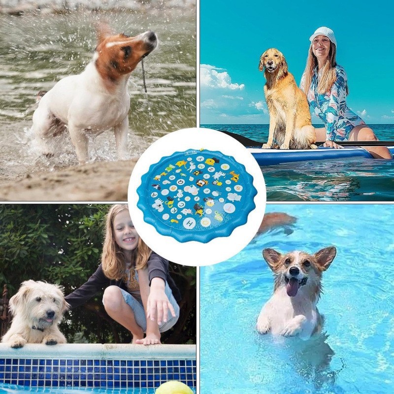 65/100CM Thickened Cat Spray W - Slip Slide Water Mat recension och pris