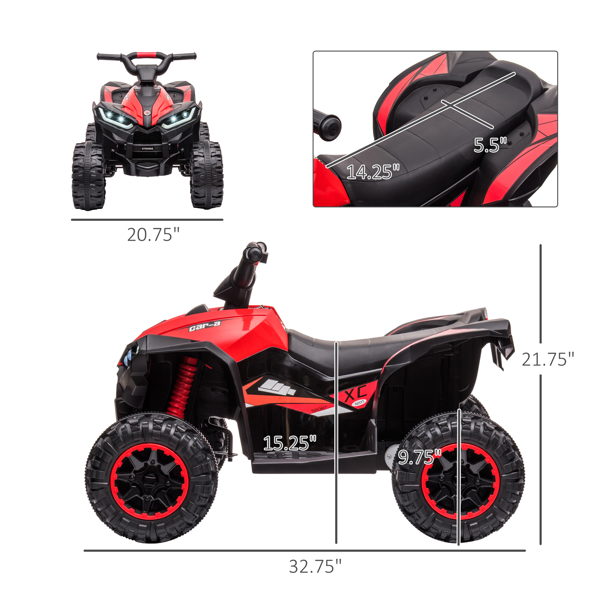 Kids Electric Ride On Toy 12V  - Kids Outdoor Ride On recension och pris