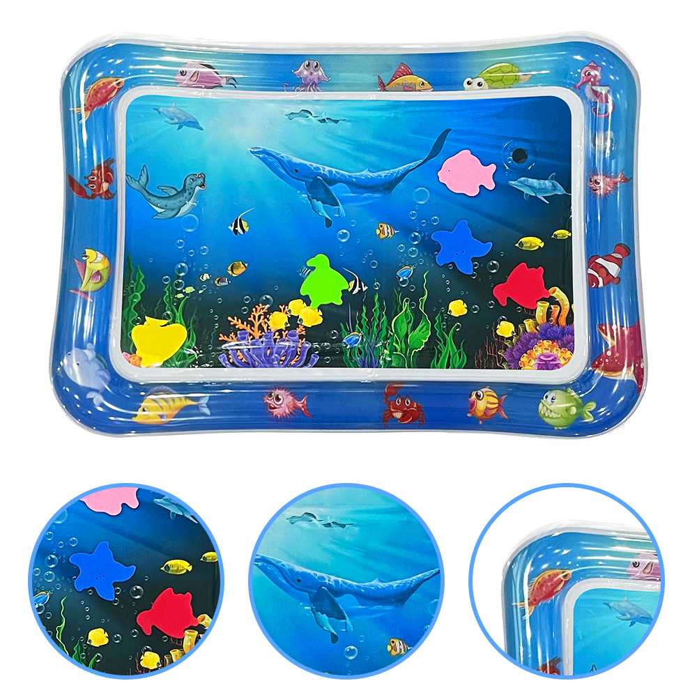 Ocean Animal Pattern Inflatabl - Kids Outdoor Water Play Table recension och pris
