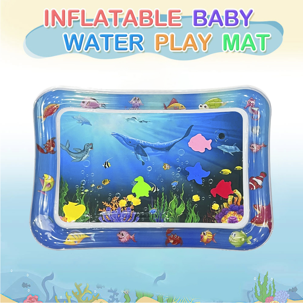 Ocean Animal Pattern Inflatabl - Kids Outdoor Water Play Table recension och pris