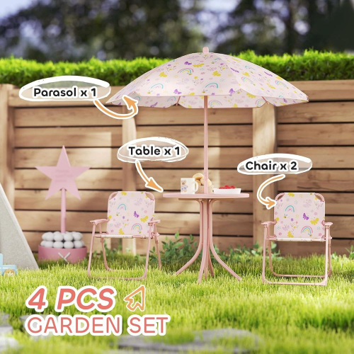Kids Picnic Table and Chair Se - Kids Outdoor Table And Chairs recension och pris