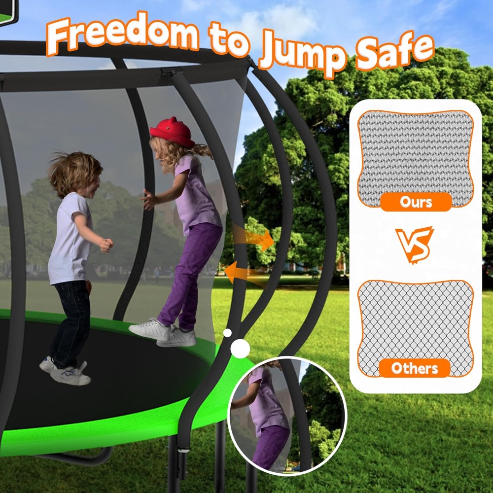 Upgraded 12FT Pumpkin Outdoor  - Kids Outdoor Furniture Set recension och pris