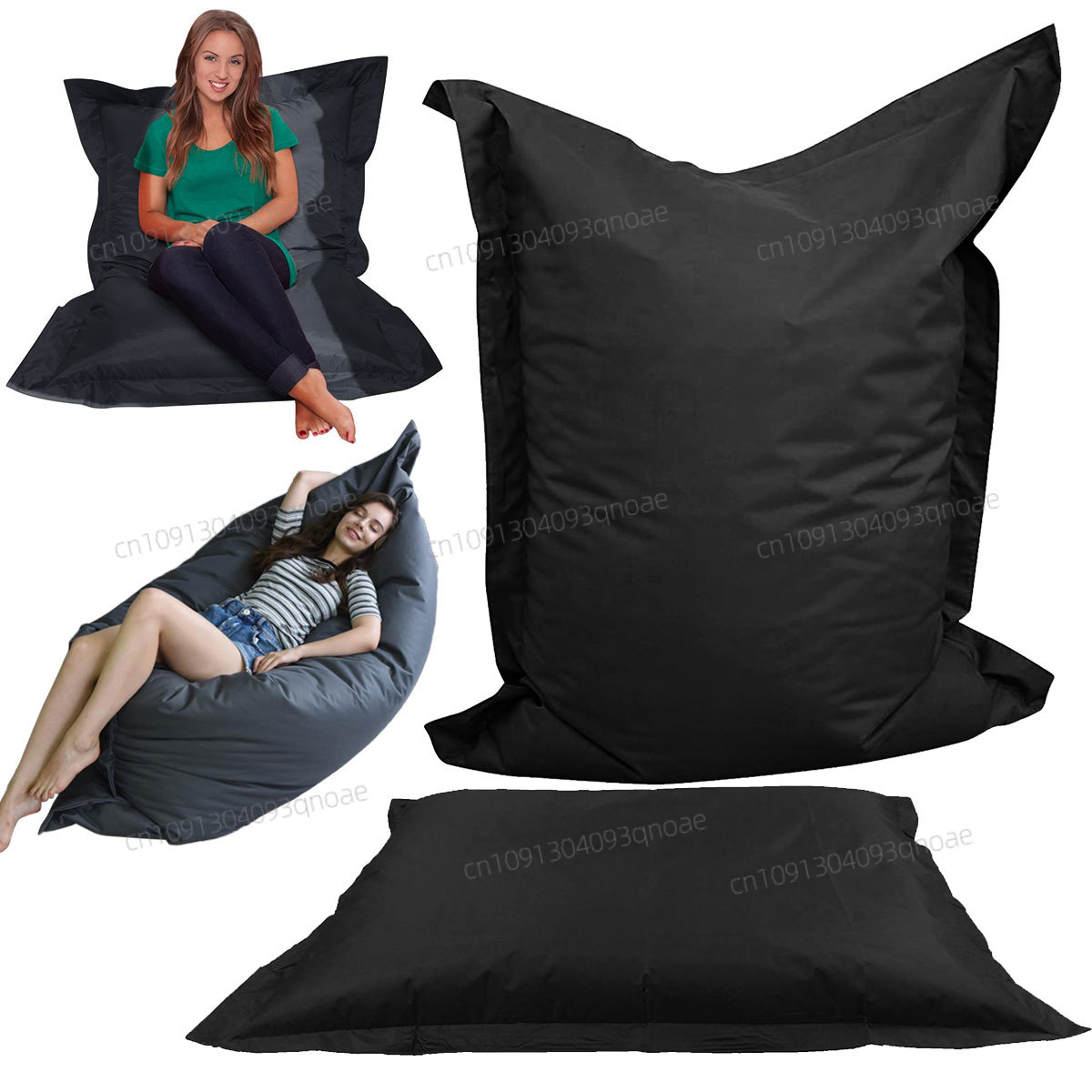 Large Bean Bag Chair Sofa Cove - Kids Outdoor Bean Bag Chair recension och pris