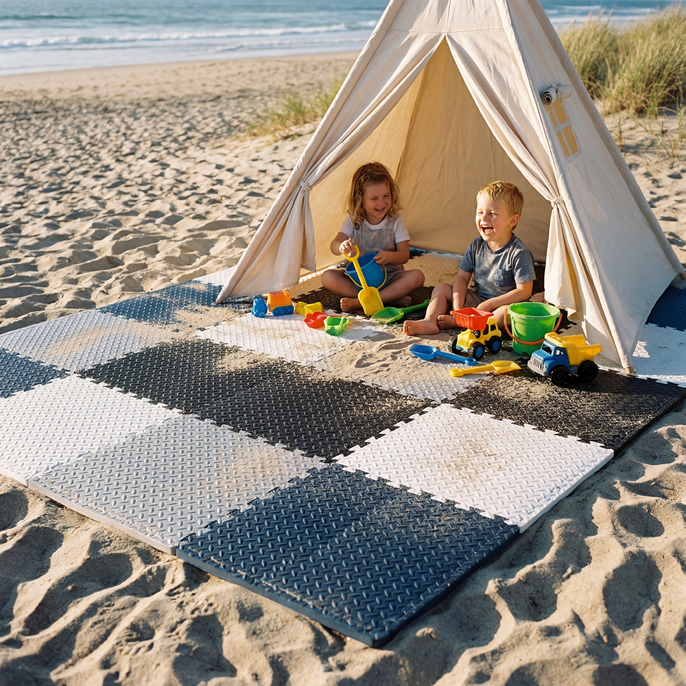 8Pcs/16Pcs 30x30x1cm Baby Puzz - Kids Outdoor Water Play Table recension och pris