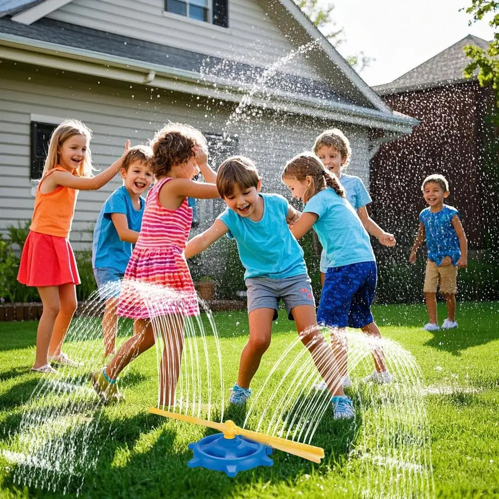 2025 Water Sprinkler Kids 360D - Kids Outdoor Yard Tools recension och pris