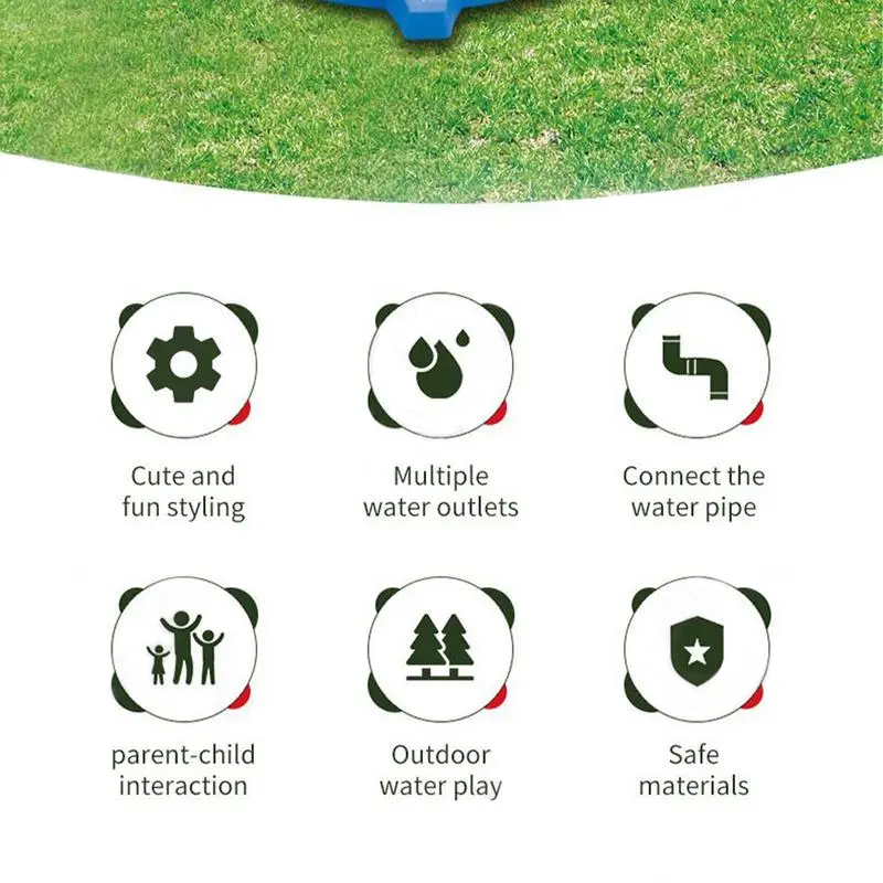 2025 Water Sprinkler Kids 360D - Kids Outdoor Yard Tools recension och pris