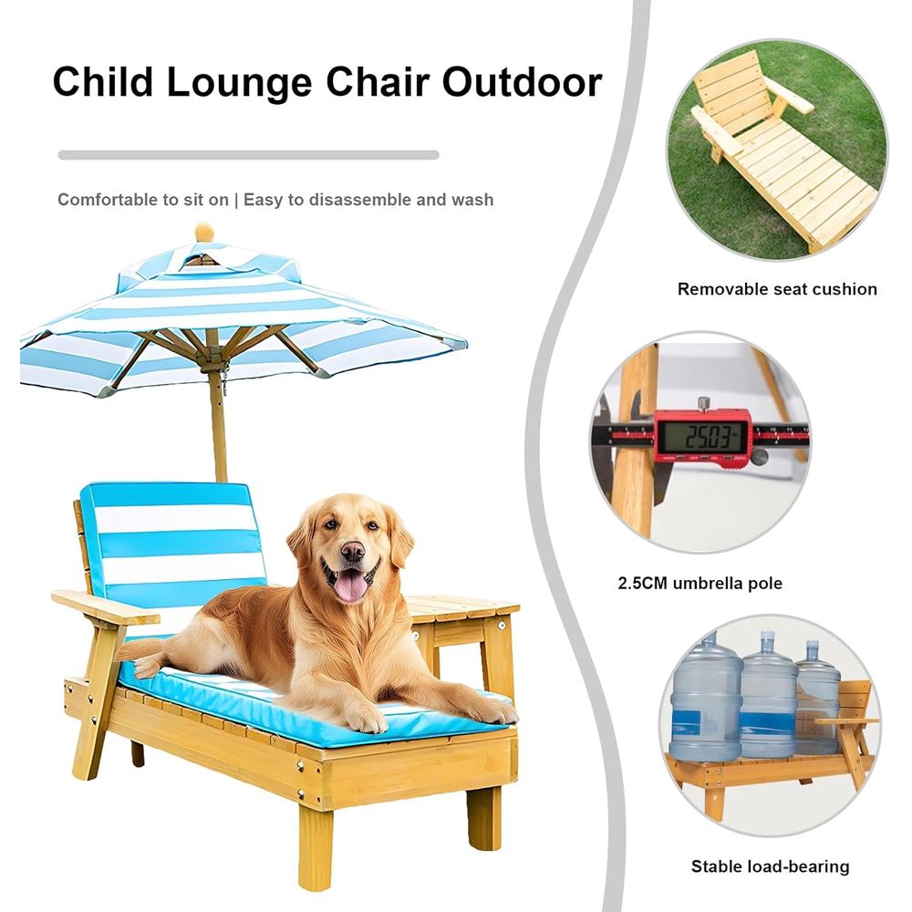 Outdoor Kids Lounge Chair with - Kids Outdoor Table And Chairs recension och pris