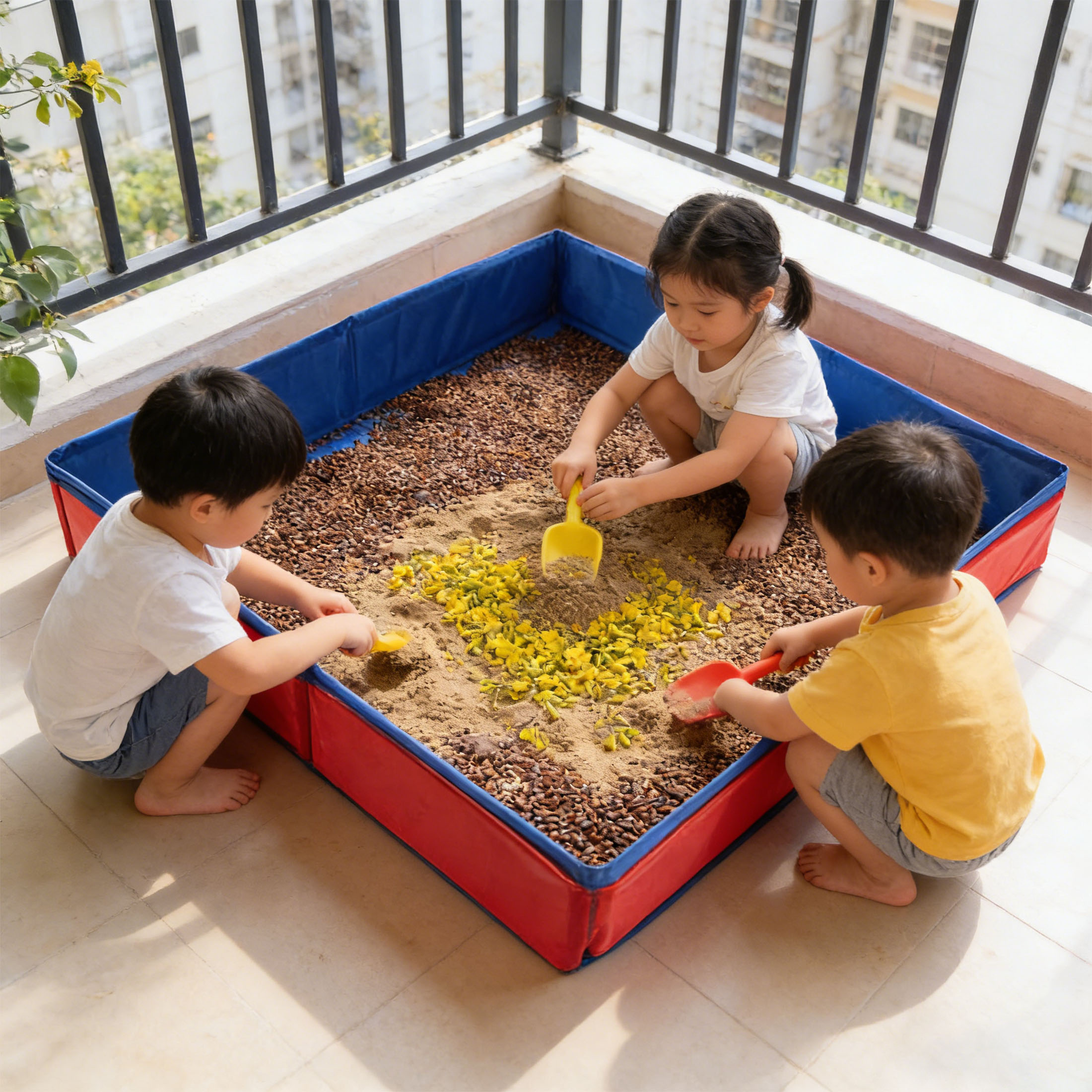 Sandbox Toys for Kids Outdoor  - Kids Outdoor Sensory Table recension och pris