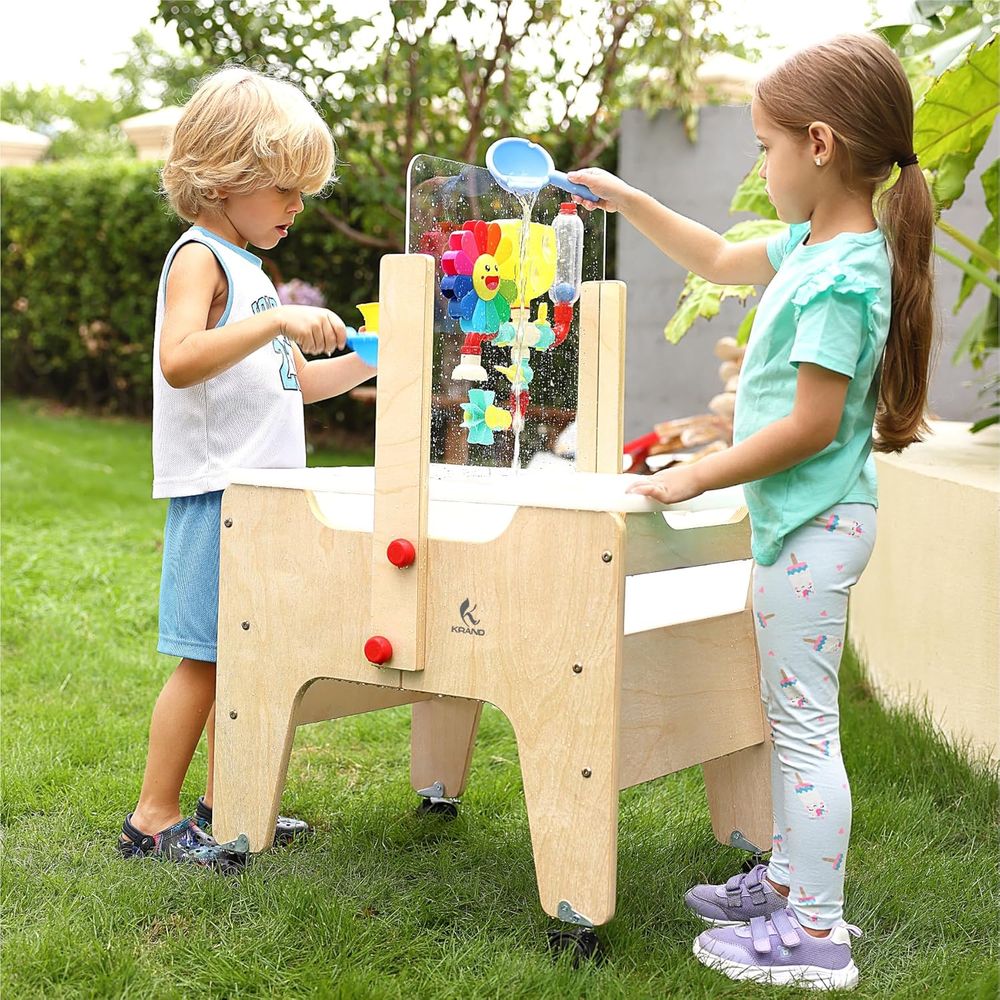 Kids Water & Sand Sensory Tabl - Kids Outdoor Sensory Table recension och pris