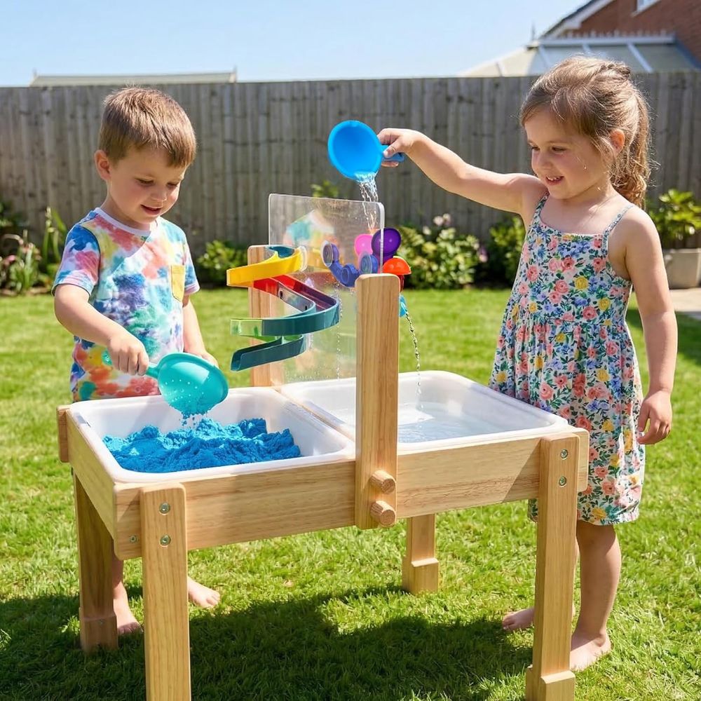 Sand and Water Table or Toddle - Kids Outdoor Sensory Table recension och pris