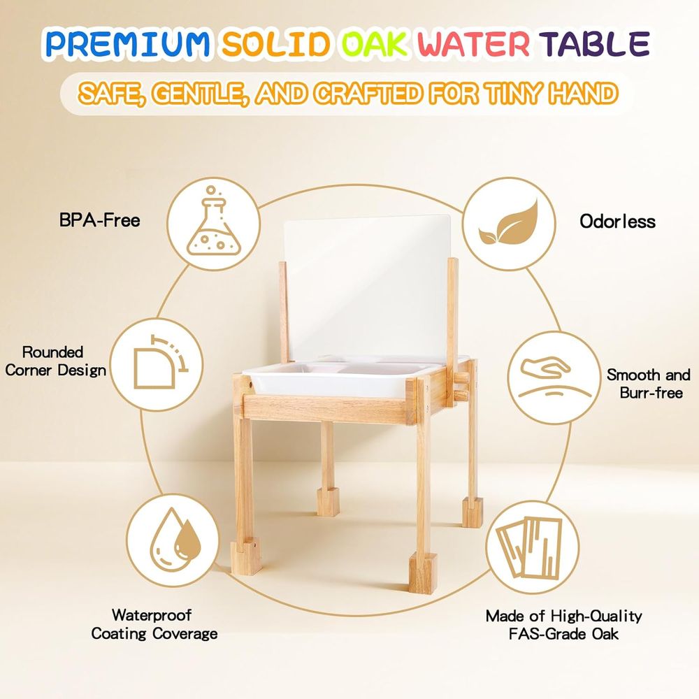 Sand and Water Table or Toddle - Kids Outdoor Sensory Table recension och pris