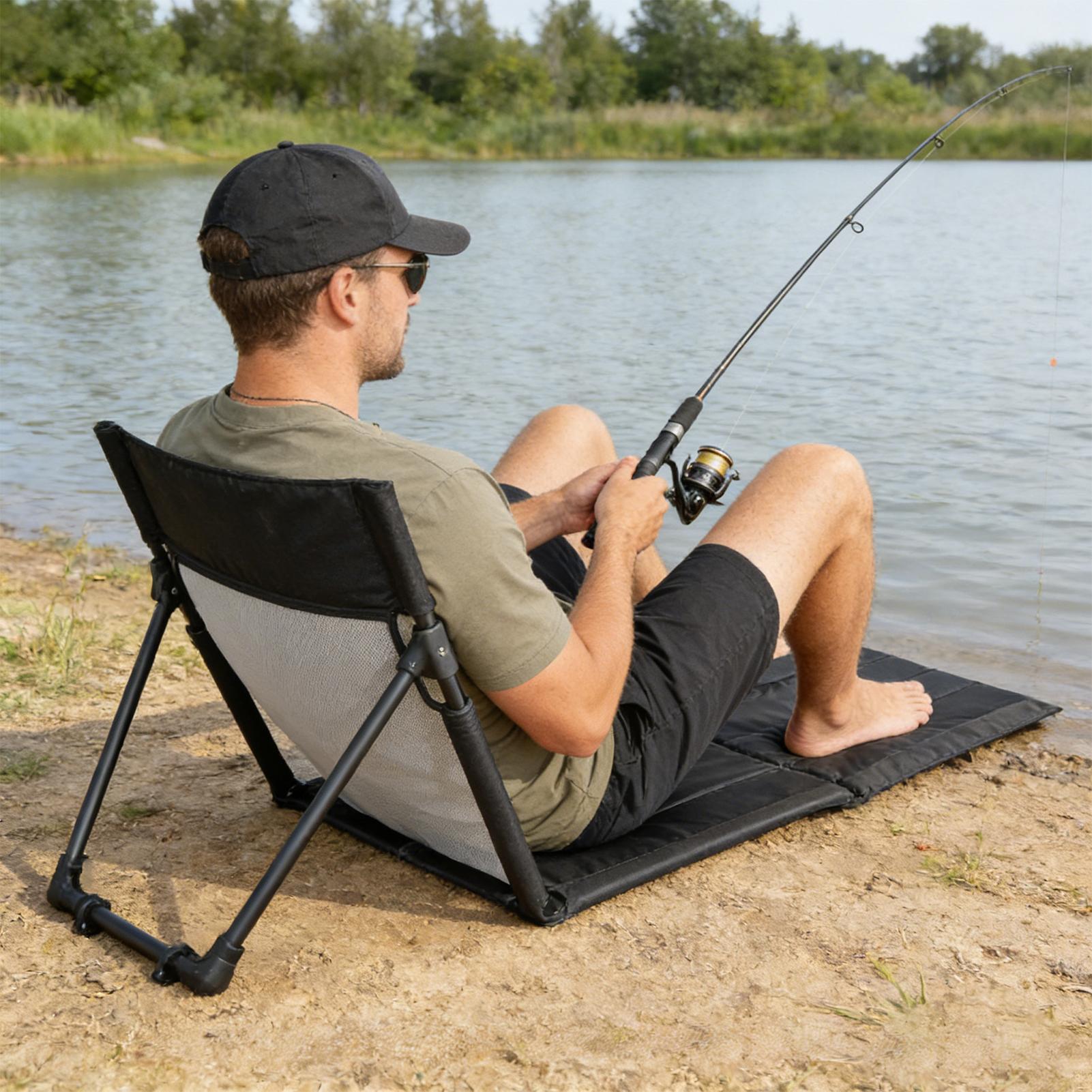 Lounge Beach Chair Folding Poo - Kids Outdoor Bean Bag Chair recension och pris