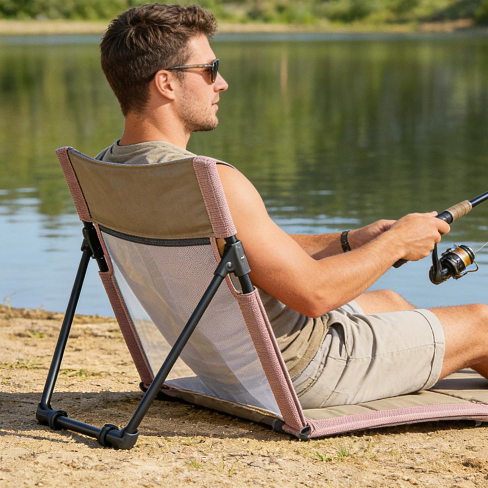 Lounge Beach Chair Folding Poo - Kids Outdoor Bean Bag Chair recension och pris