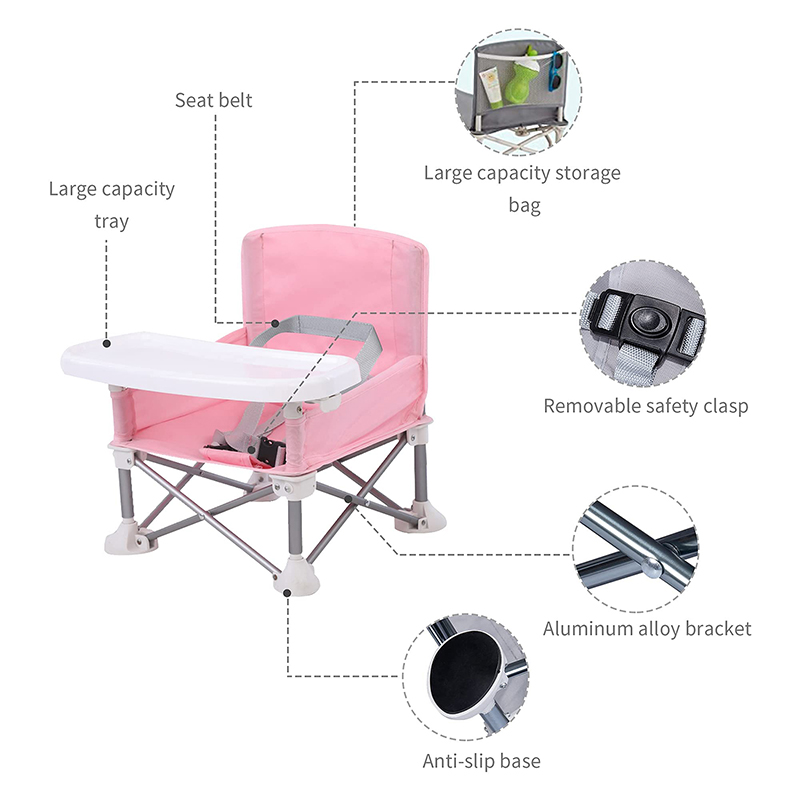 Baby Booster Seat Dining Chair - Kids Outdoor Folding Chair recension och pris