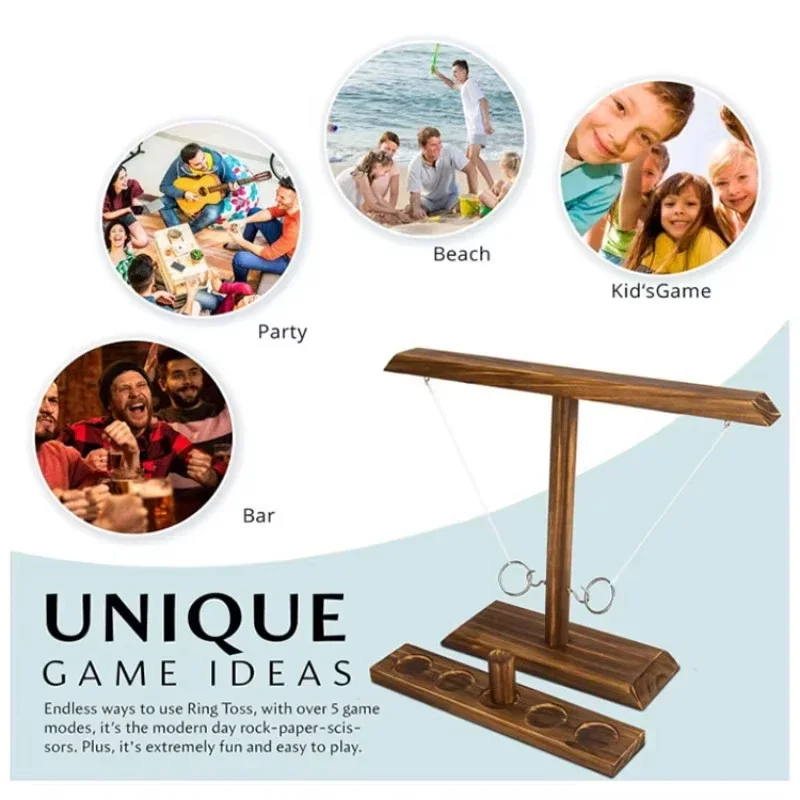 Ring Toss Games for Kids Adult - Kids Outdoor Ladder recension och pris