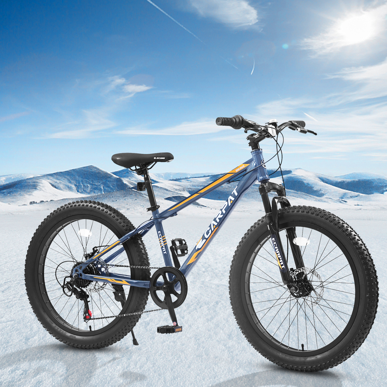 Kids Bike with 7 Speed Mountai - Kids Outdoor Ride On recension och pris